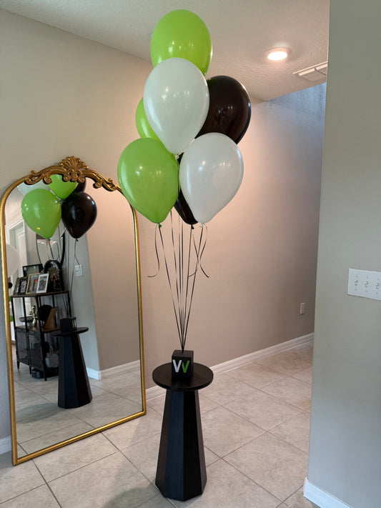 Latex + Box Centerpiece