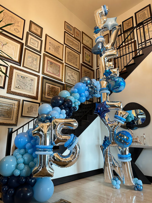 Balloon Letter Burst