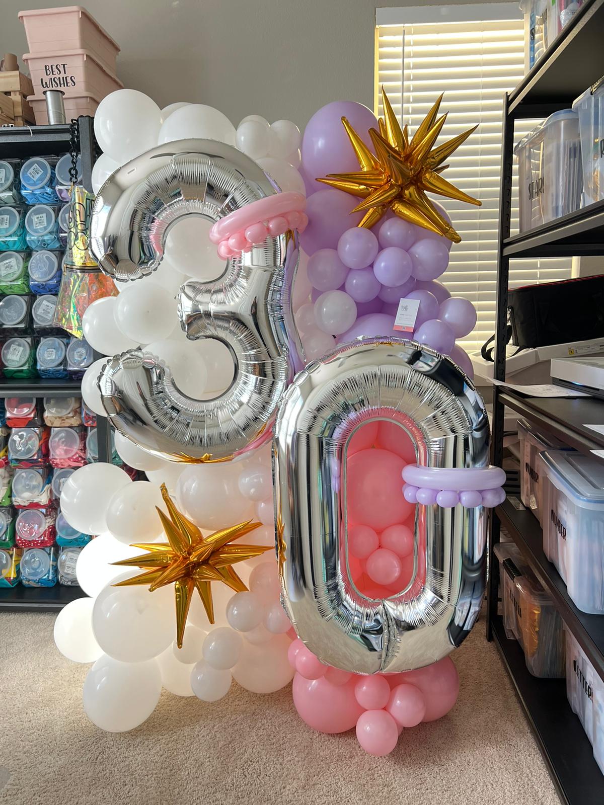 Birthday Age Maxi Column