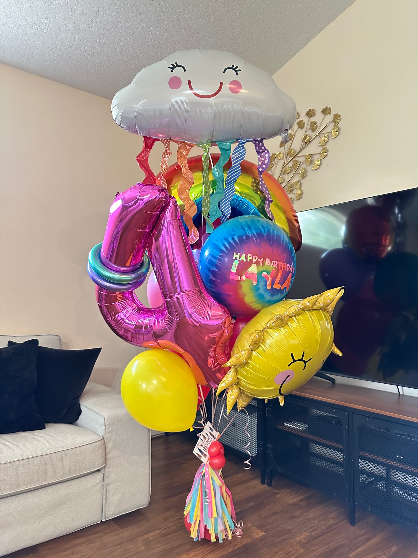 Rainbow Birthday Bunch