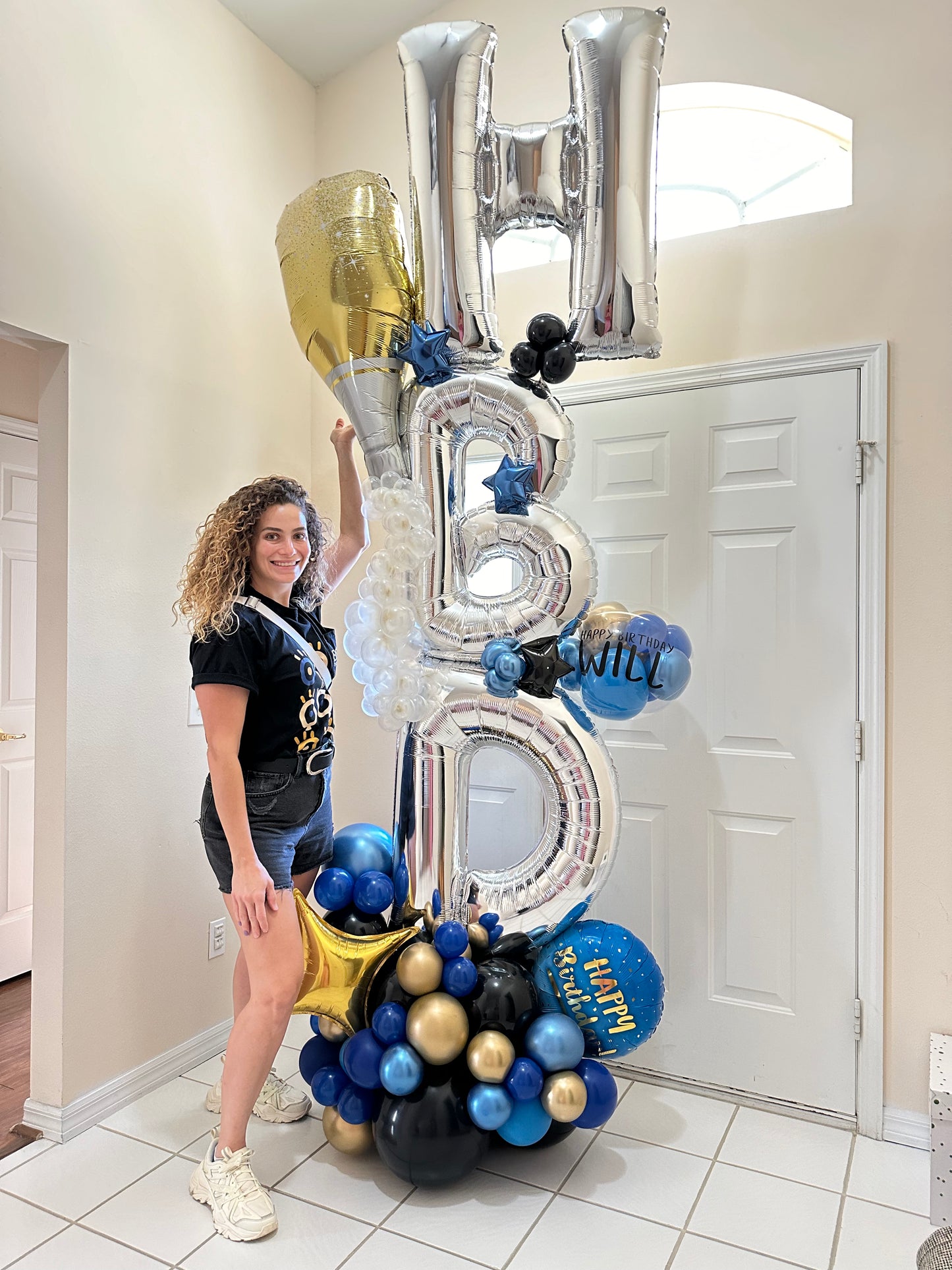 WOW HBD Birthday Bouquet