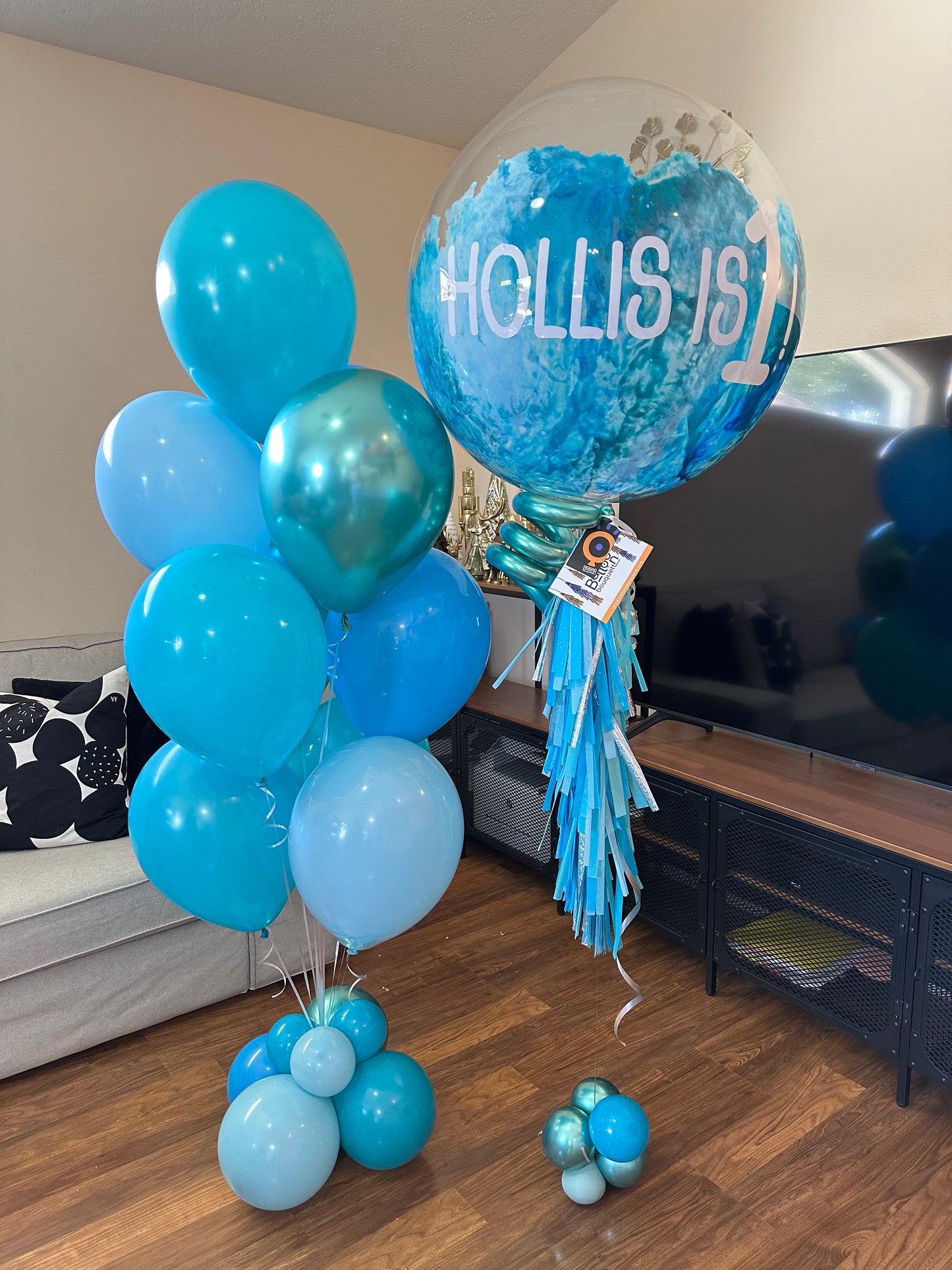 Bubble Painted Balloon