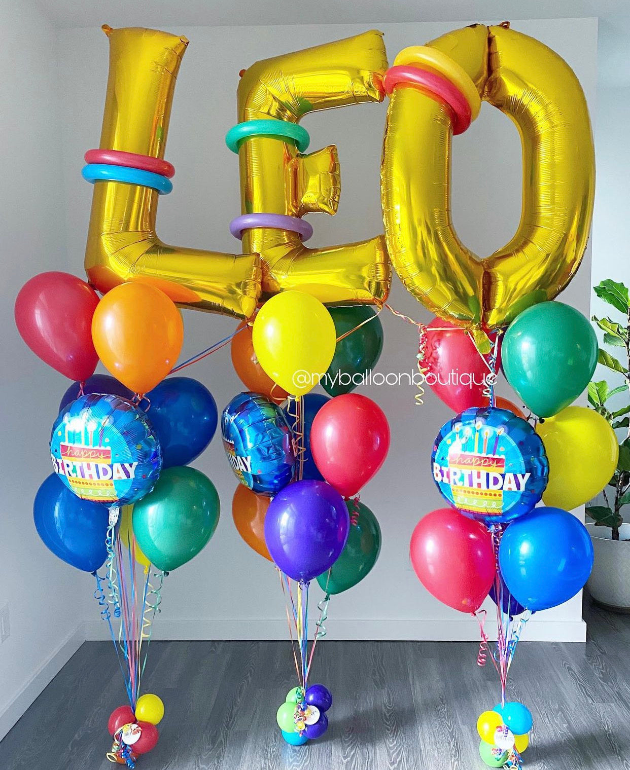 Letter Balloon Bunch