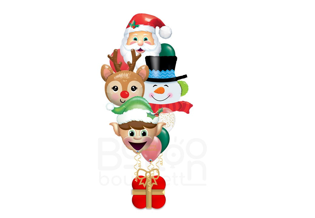 Santa and Friends Gift Box