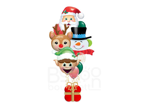 Santa and Friends Gift Box