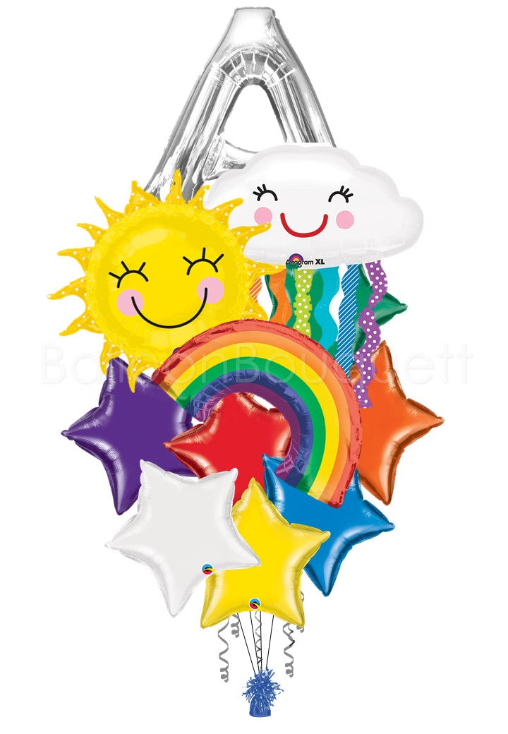 Rainbow Letter Bunch