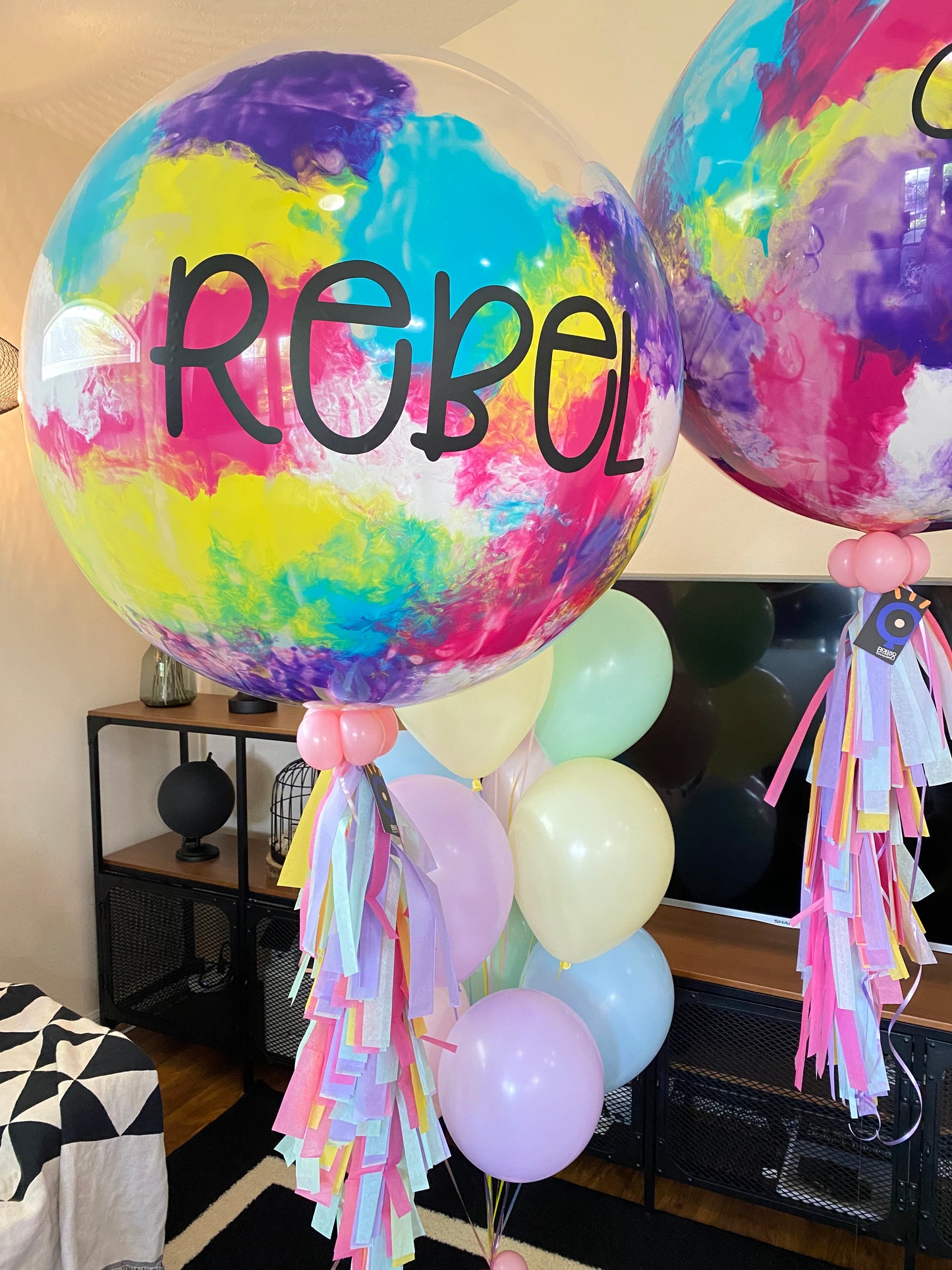 Bubble Painted Balloon