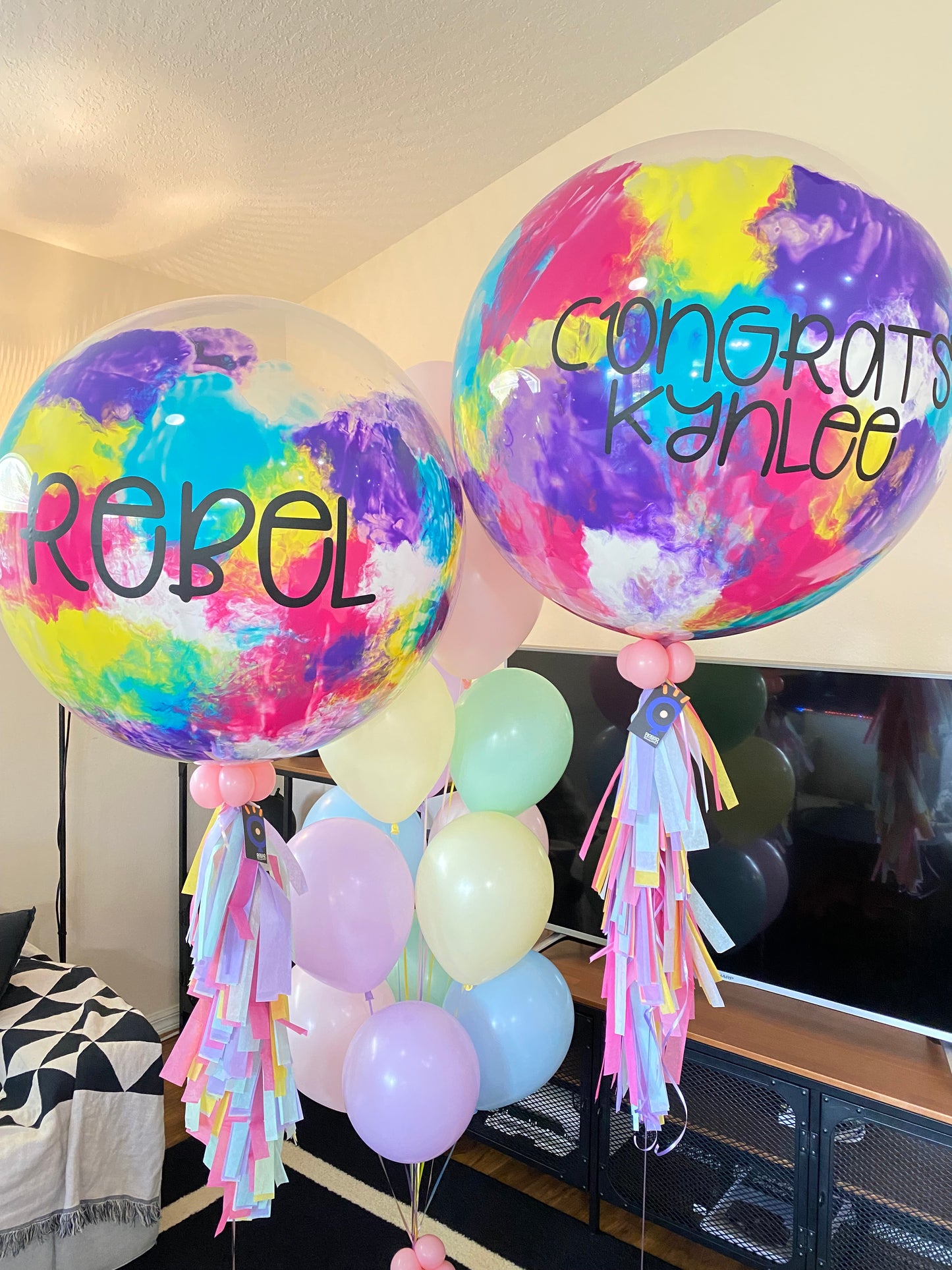 Bubble Painted Balloon