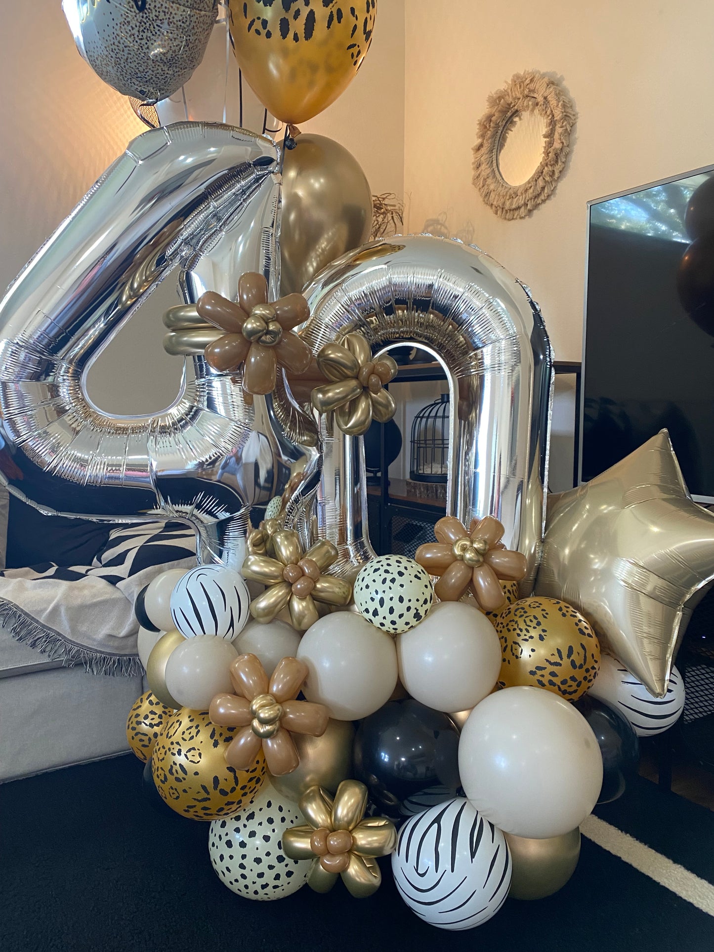 Animal Print Birthday Bouquet