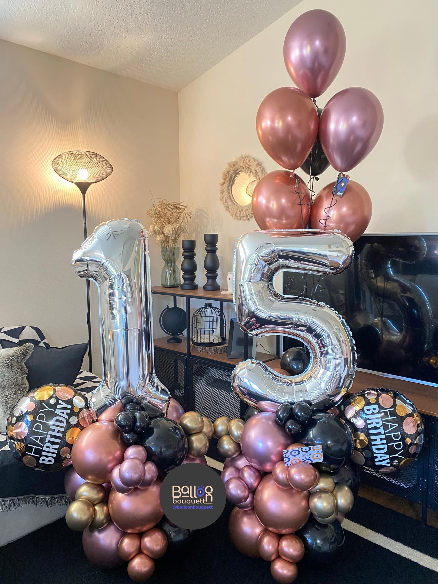 Birthday Age Mini Columns