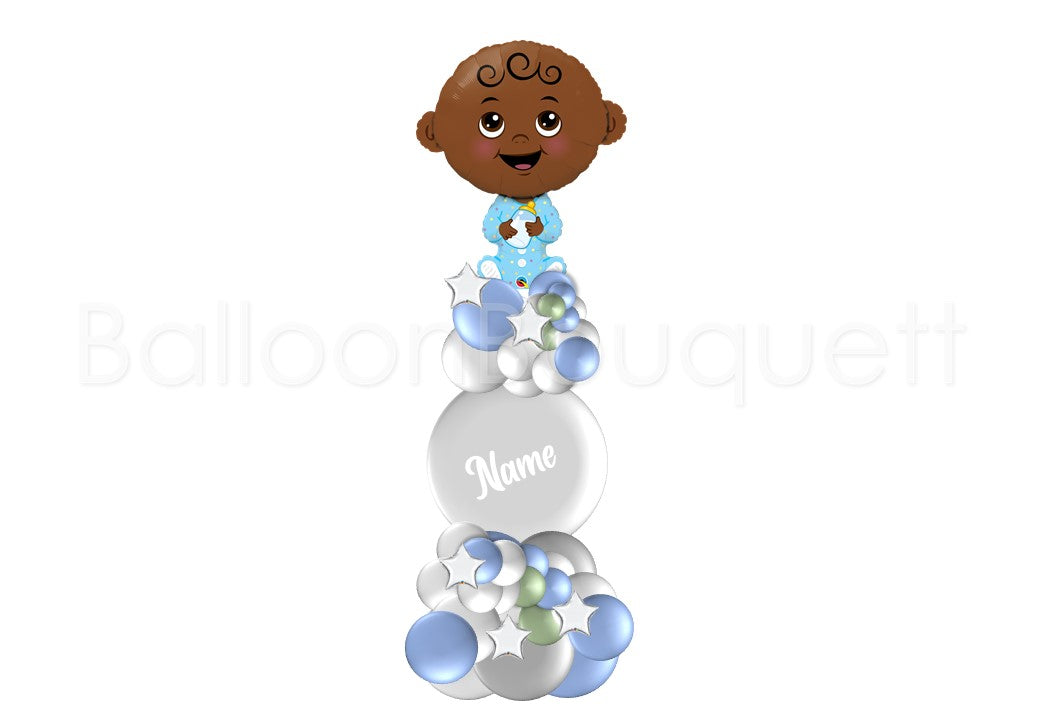 Welcome Baby Boy Column