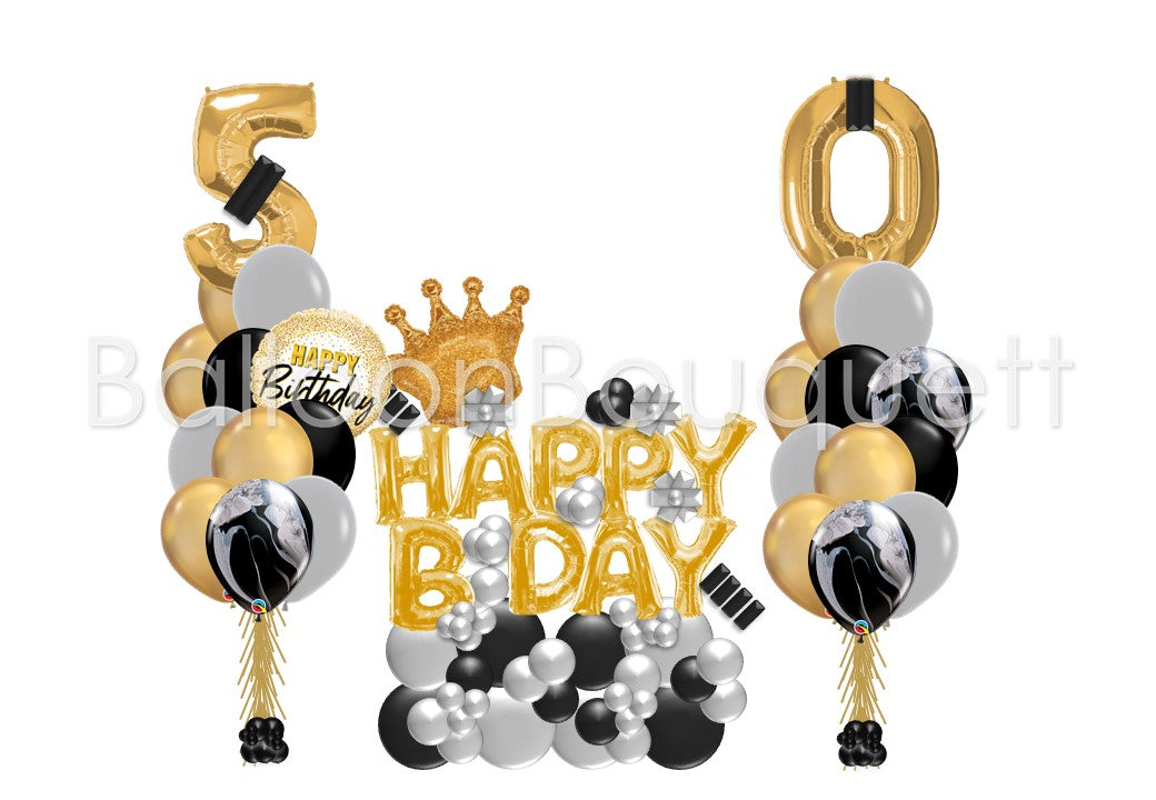 Glam Birthday Set Bouquet