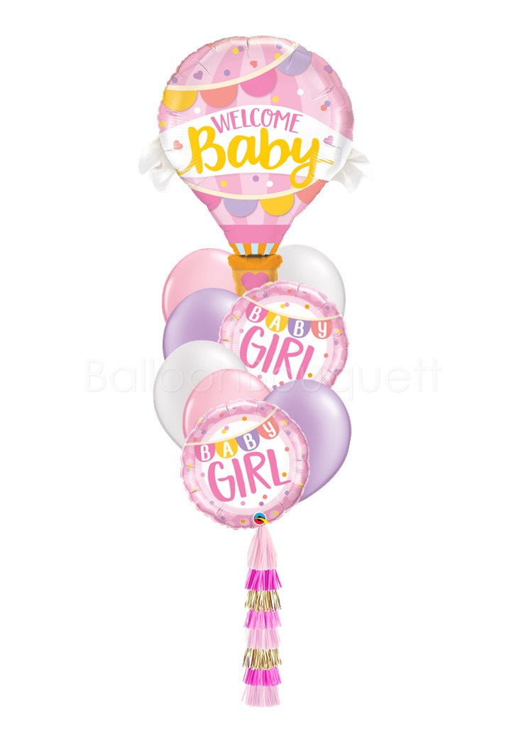 Welcoming Baby Balloon Bunch