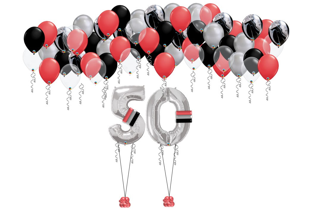 Ceiling Balloons Birthday Set
