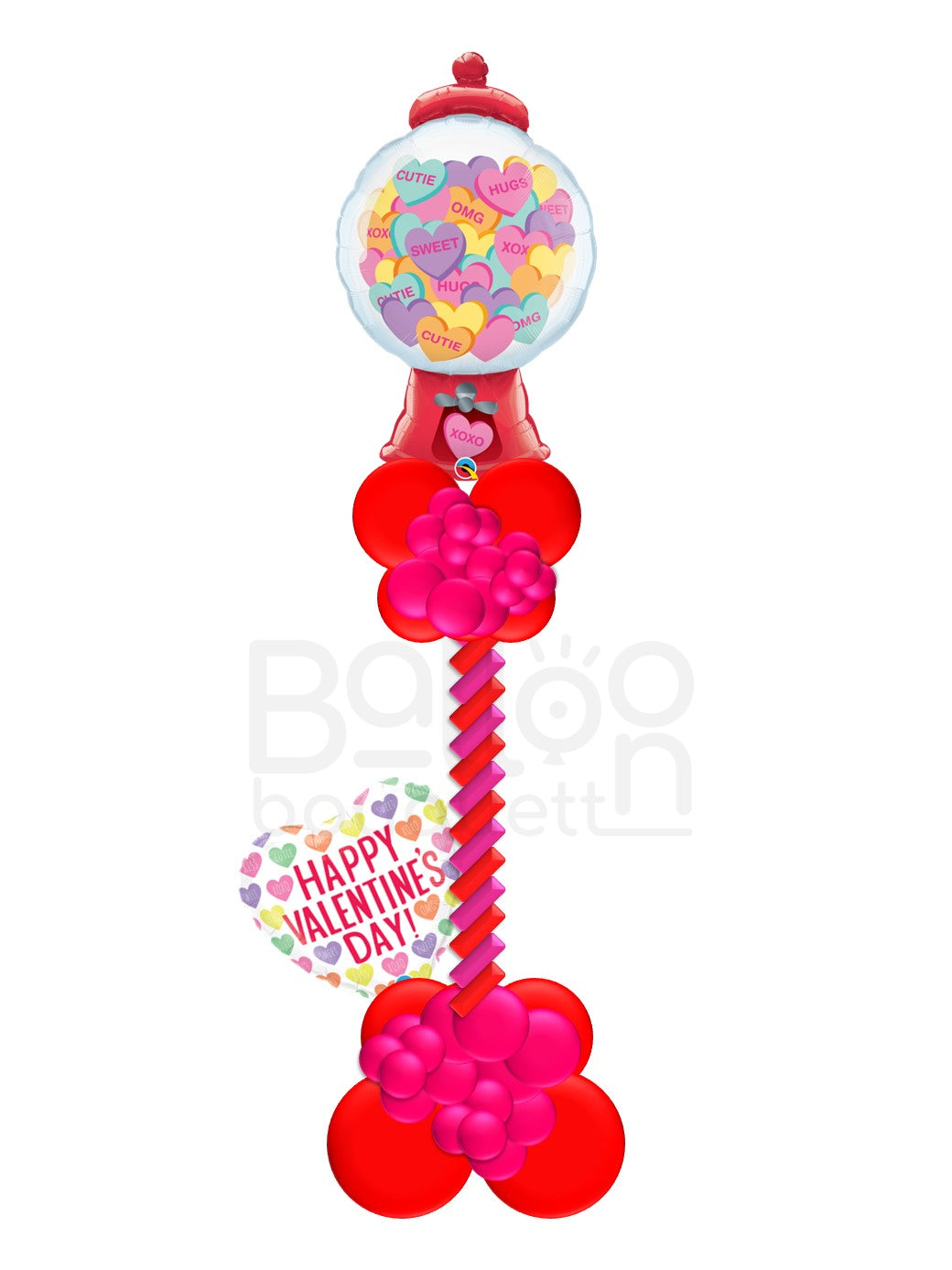 Candy Hearts Gumball Column