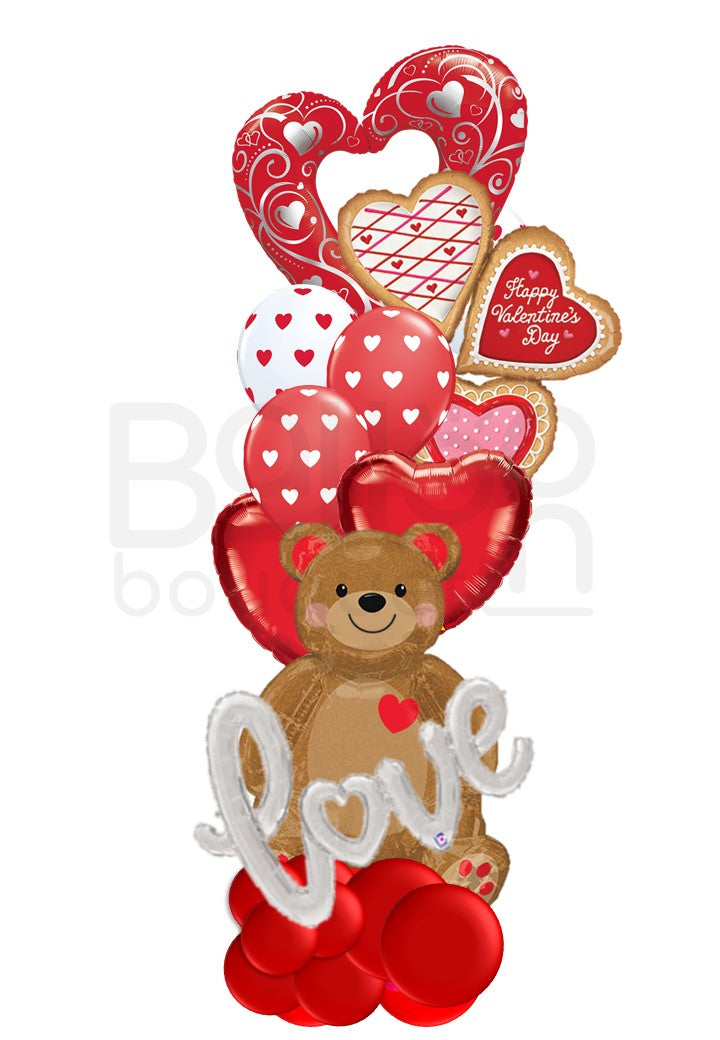 Giant Cuddly Teddy Love