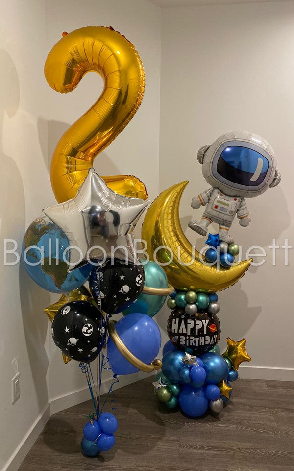 To the Moon Birthday Arangement.