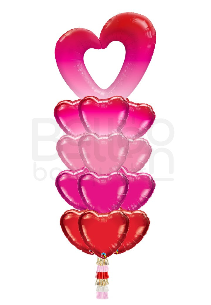 Bunch Of Pink Hearts