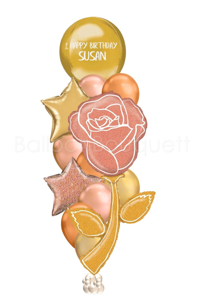 Rose Birthday Bunch
