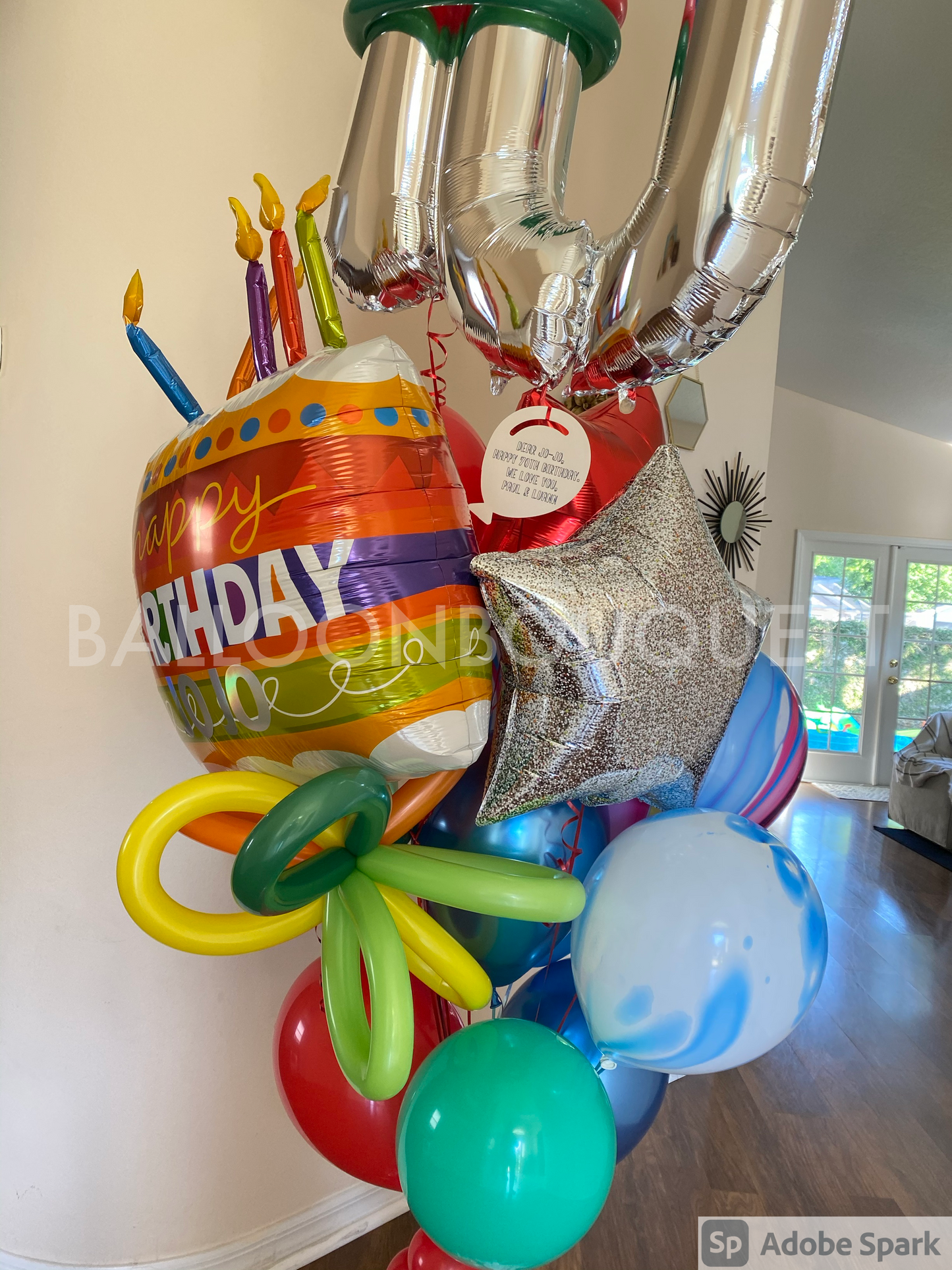 Colorful Happy Birthday Bunch