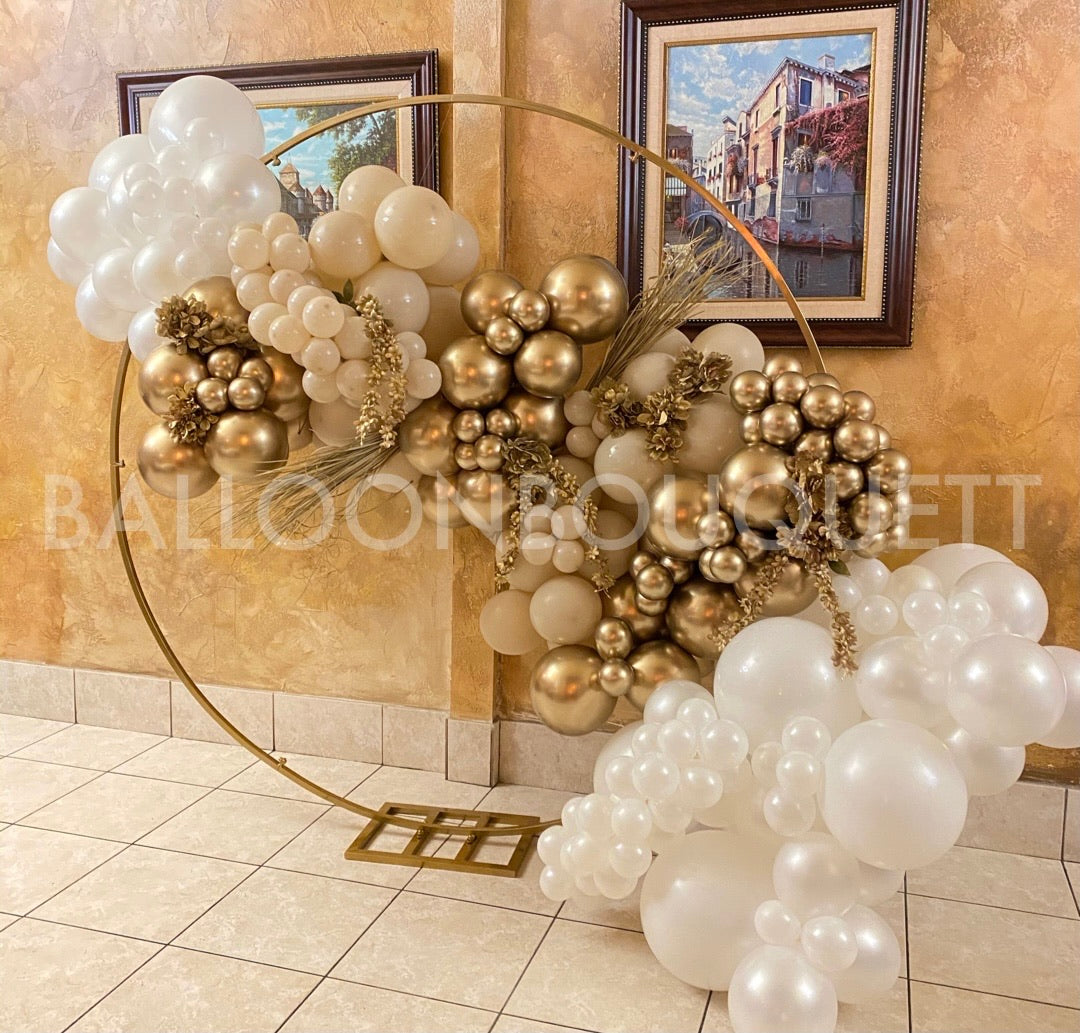 Magical Round Metal Arch