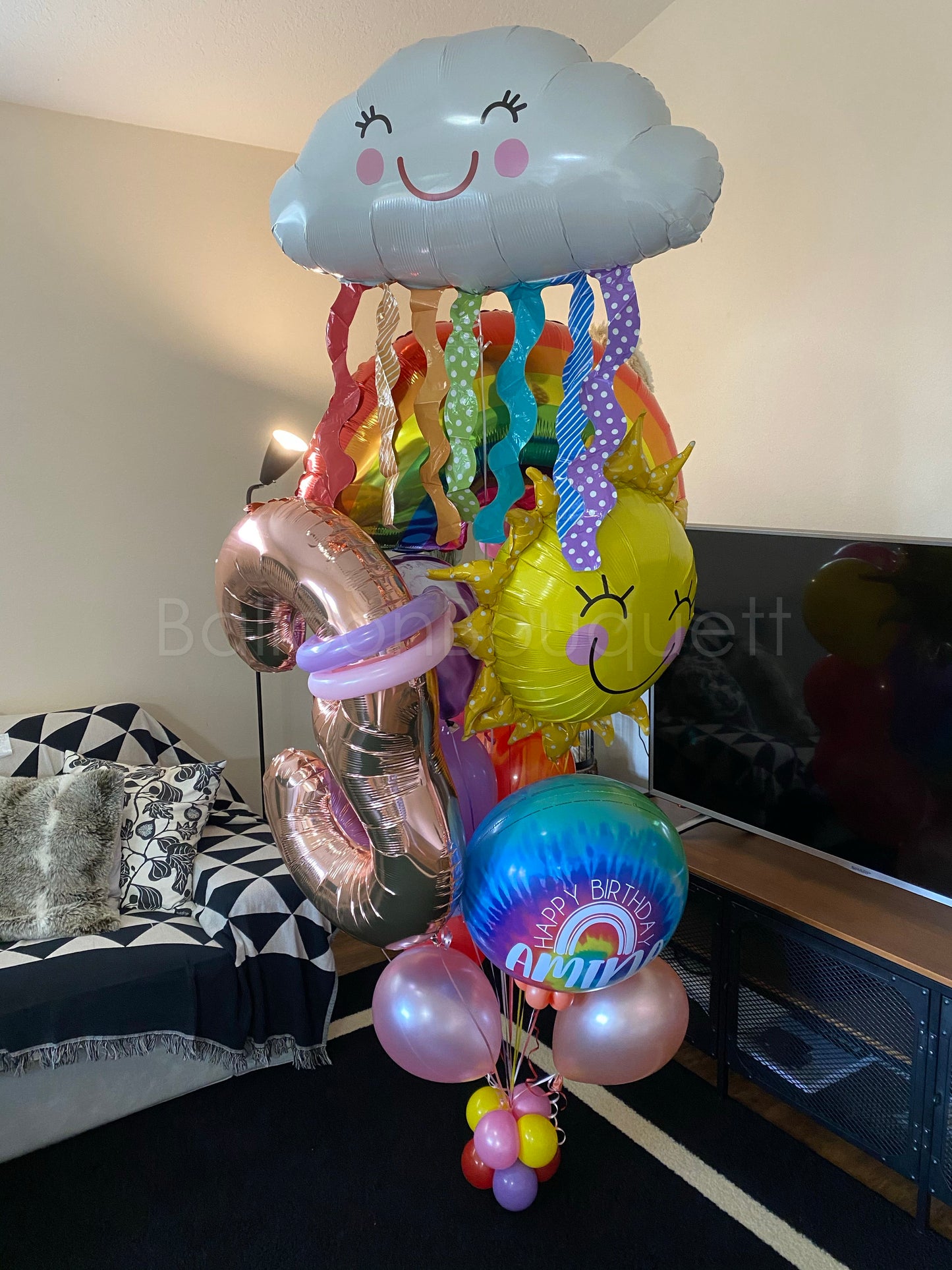 Rainbow Birthday Bunch