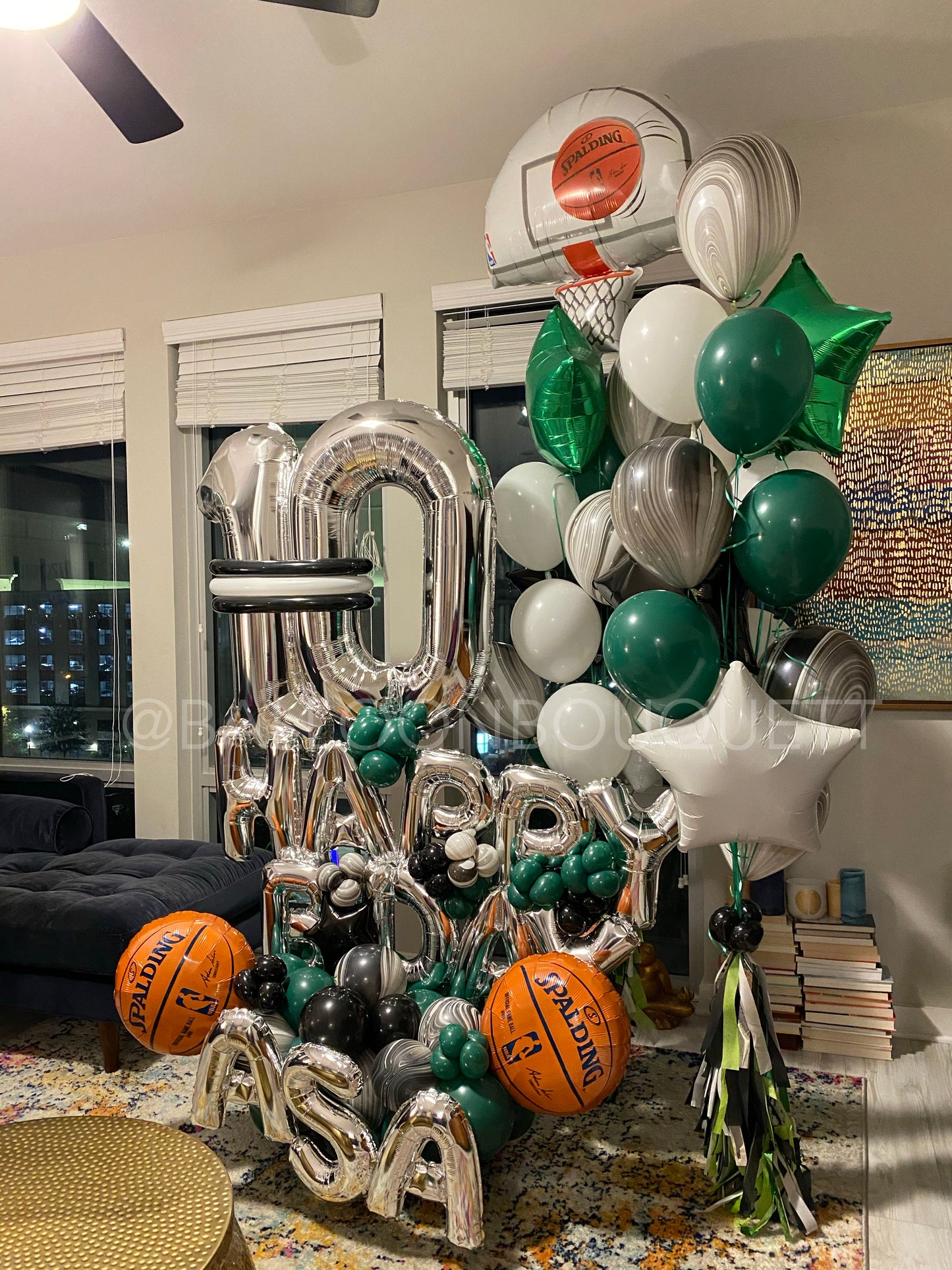 Basketball Birthday Bouquet