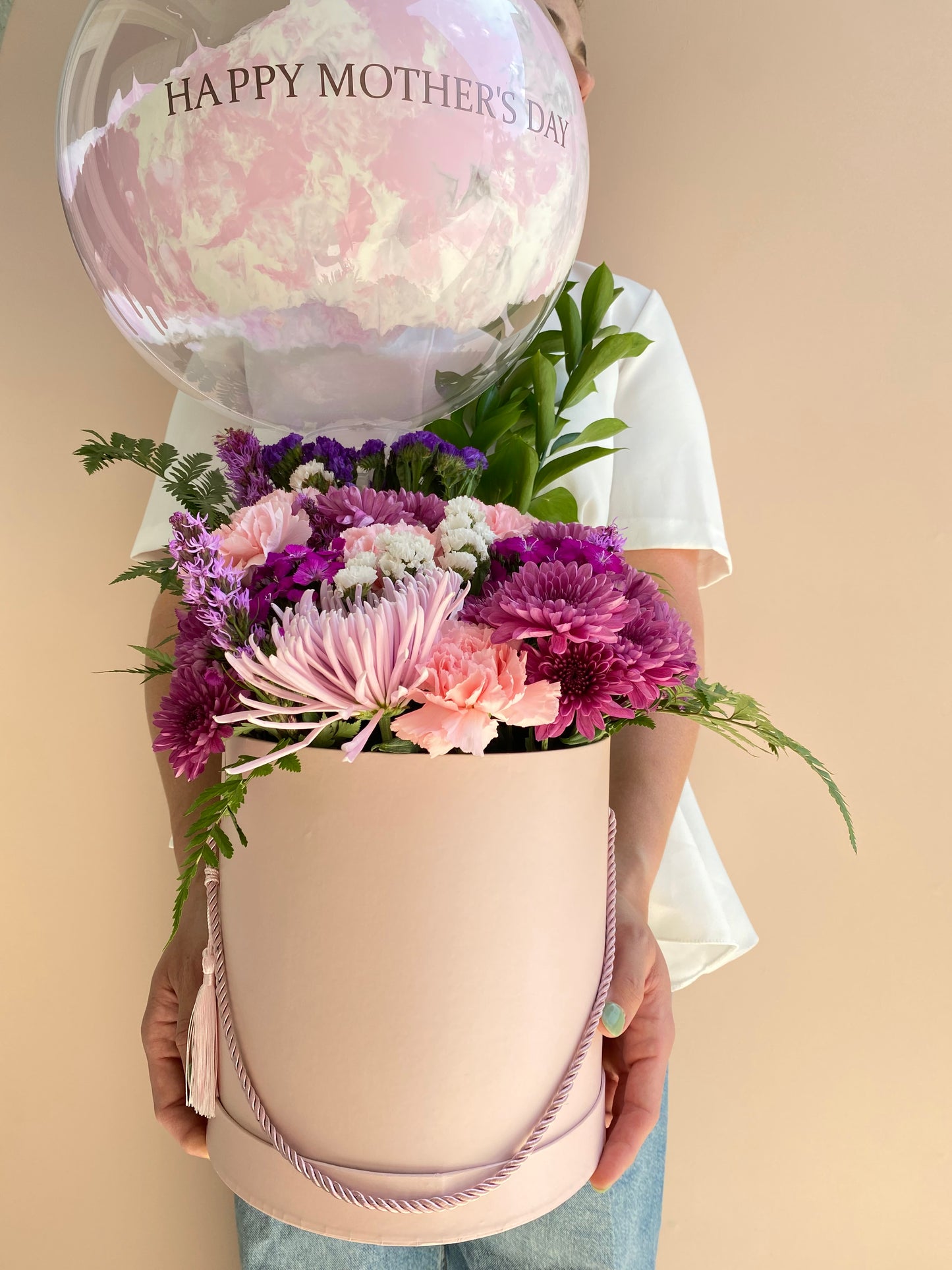 Floral Balloon Box
