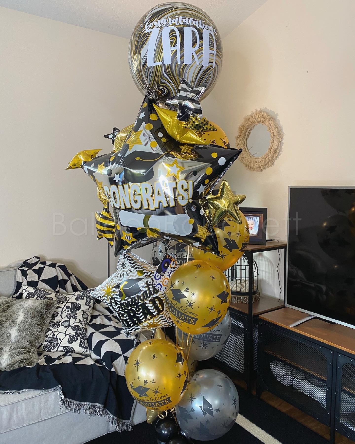 Congrats Grad Balloon Bunch