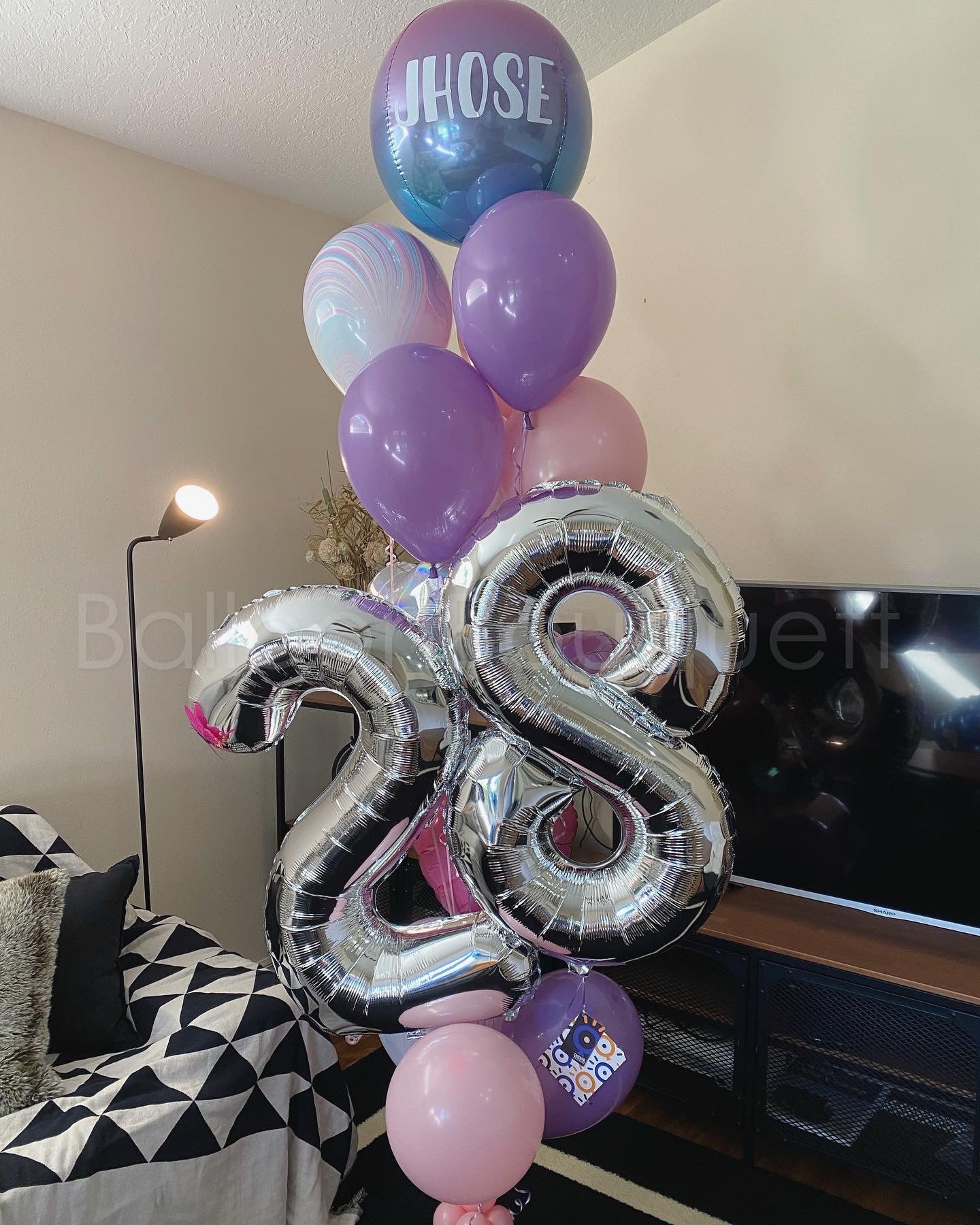 Marbled Balloon Bunch