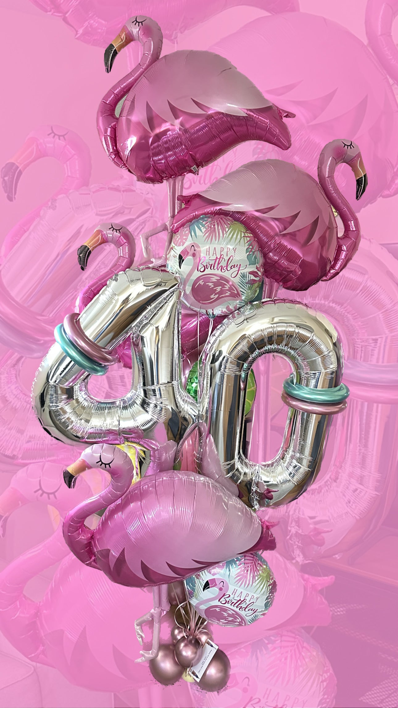 Flamingos Birthday Bunch