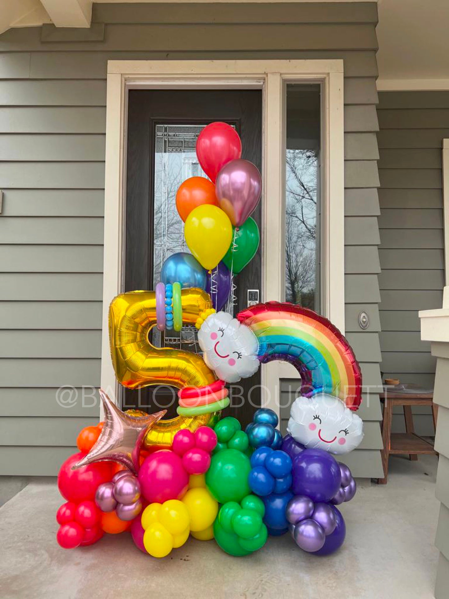 Rainbow Day Birthday Bouquet