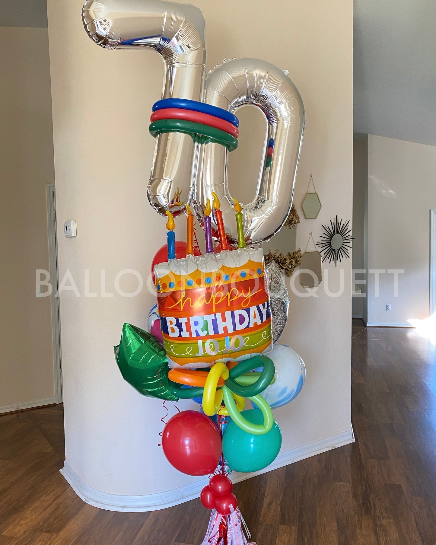 Colorful Happy Birthday Bunch