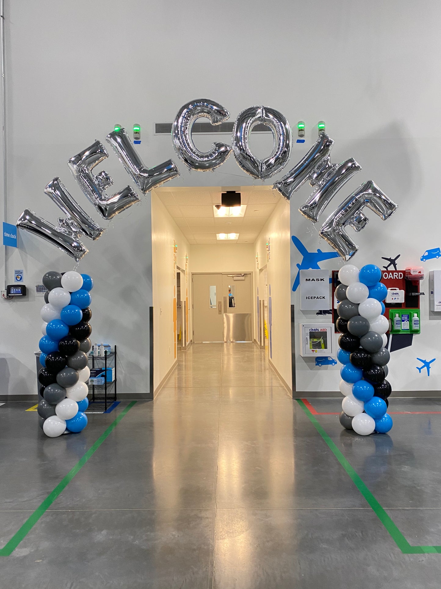 Welcome Helium Arch