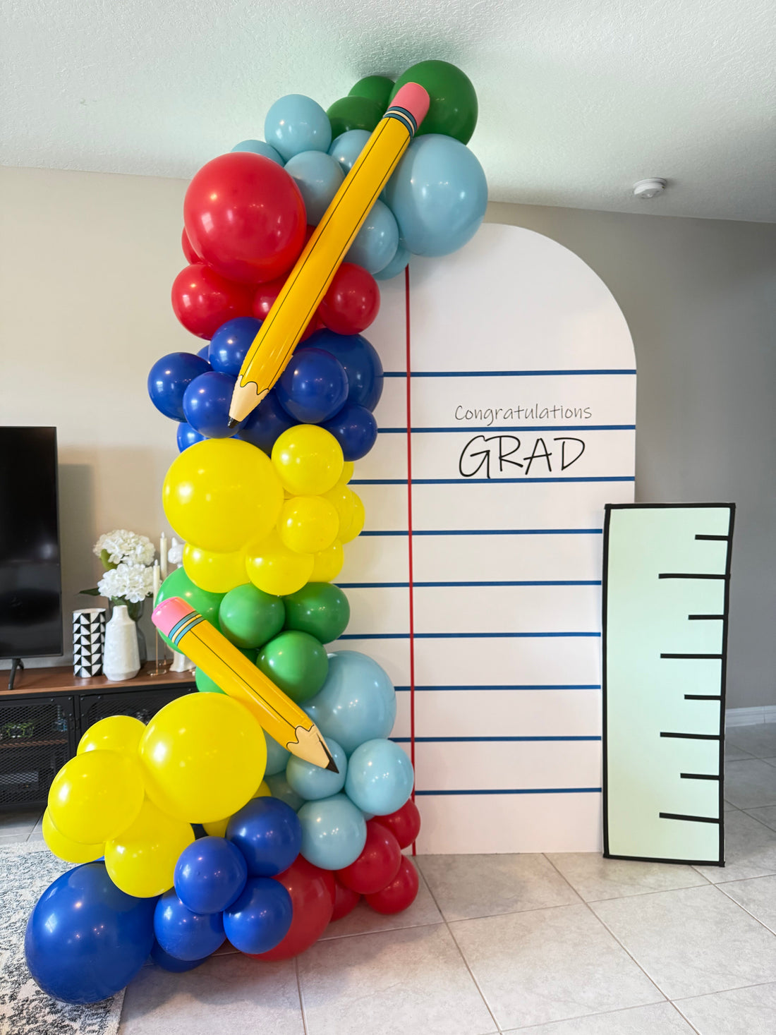 Back-to-School Balloon Decorations in Tampa, FL | Balloon Arches, Garlands & School Event Décor