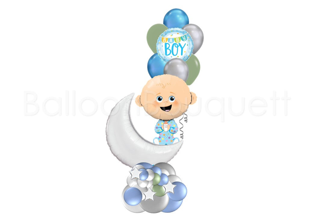 Welcoming Baby Boy Bouquet