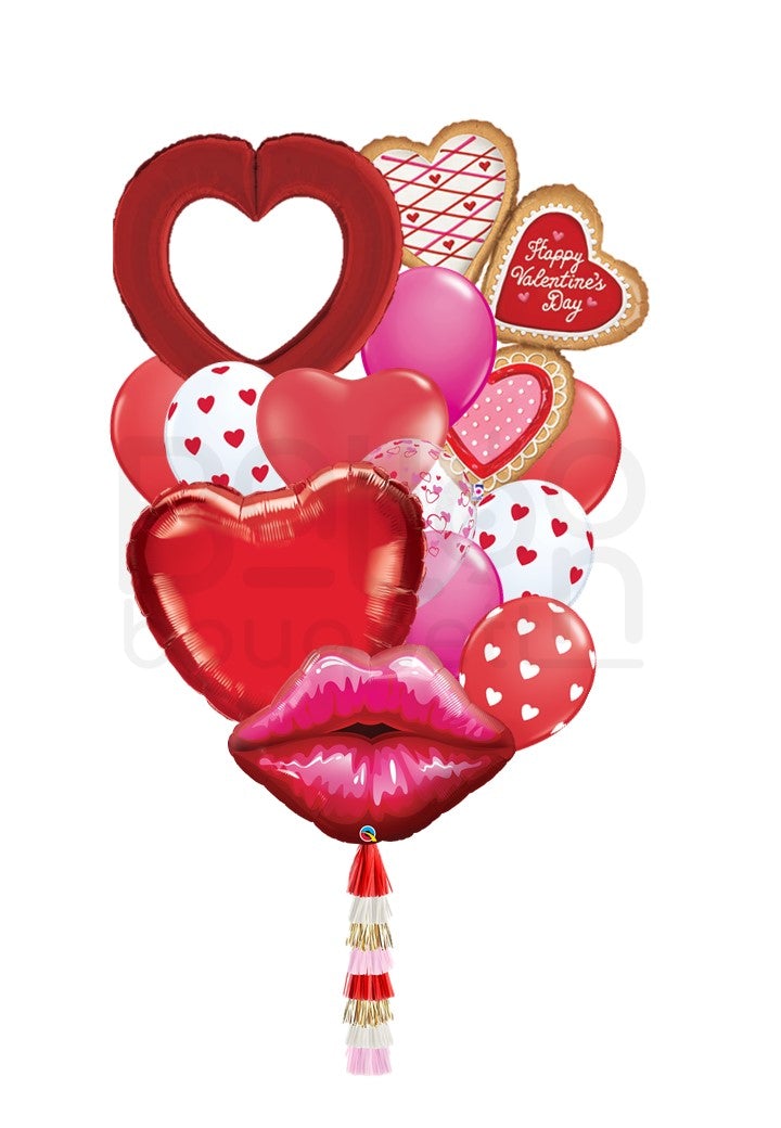 Crazy In Love Bunch | Balloon Arrangement Delivery – Balloonbouquett