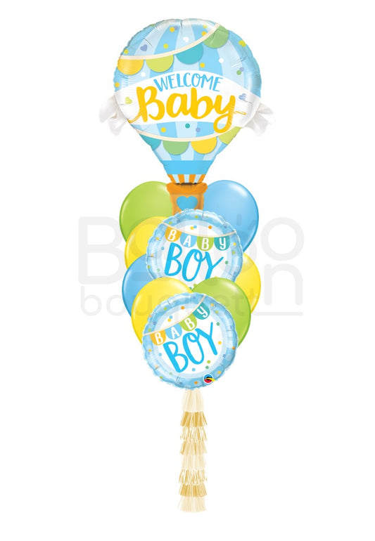 Welcoming Baby Balloon Bunch