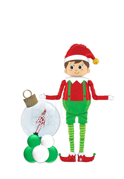 Elf On The Shelf Balloon Arrangement