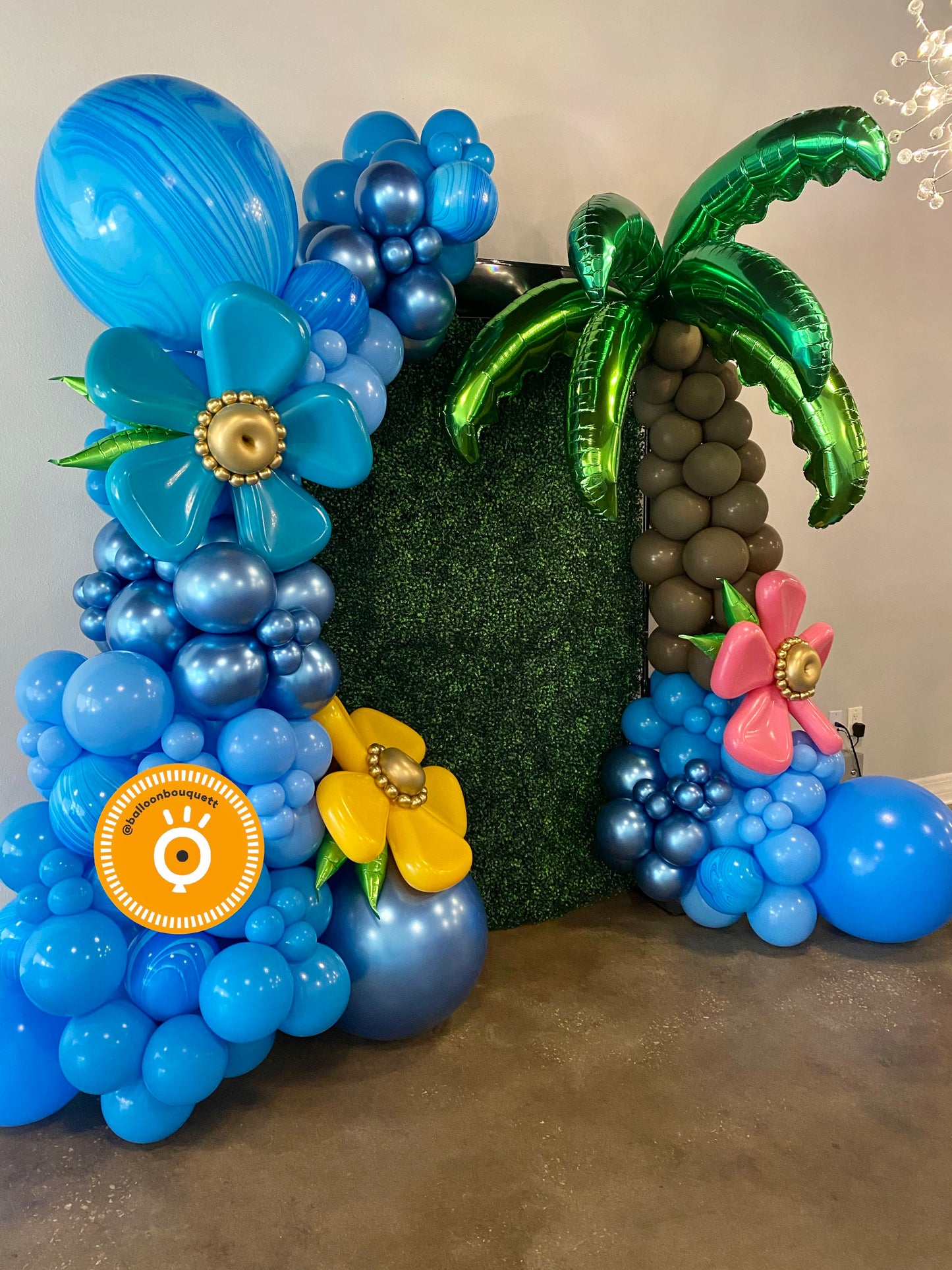 Tropical Balloon Garland