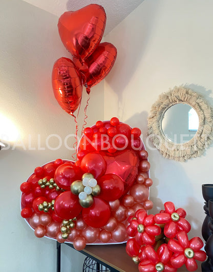 Mon Coeur Mosaic Balloon